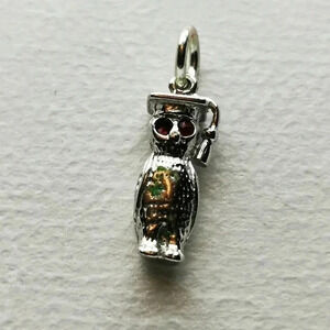 925  owl pendant